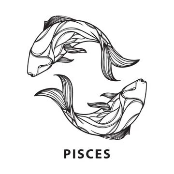 Pisces 库存插图