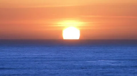 Pismo large sun Stock Footage 683368