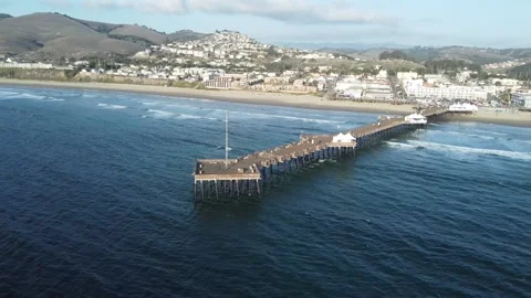 Pismo Pier Stock Footage 166742622