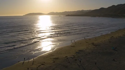Pismo Sunset Video stock 92921400