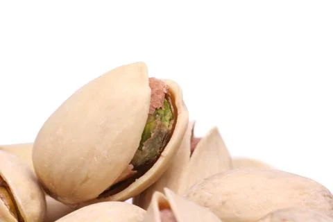 Pistachio close-up Stock Photos