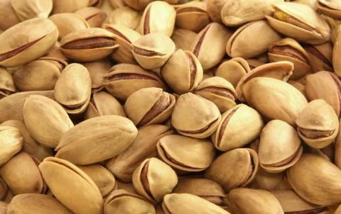 Pistachio close up Stock Photos