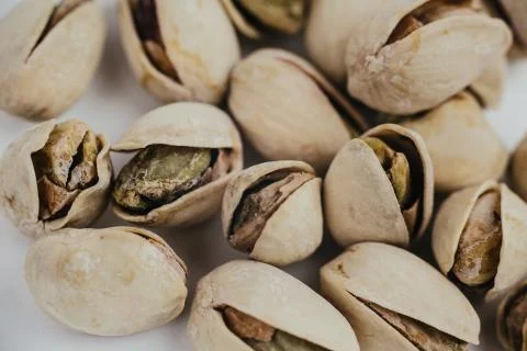 PISTACHIO CLOSE UP Stock Photos