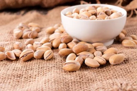 Pistachio fruit Stock Photos