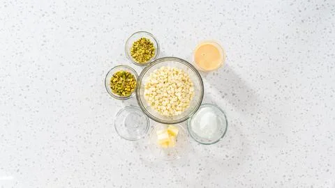 Pistachio fudge Fotos de archivo