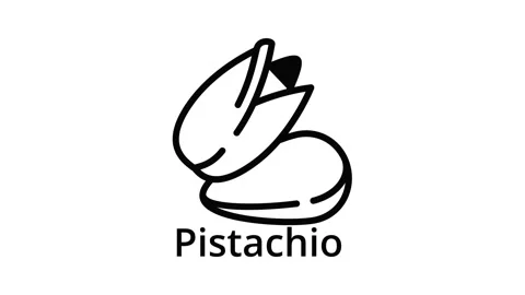Pistachio icon animation Stock Footage 152643095