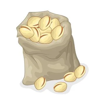 Pistachio Illustration Stock Illustration