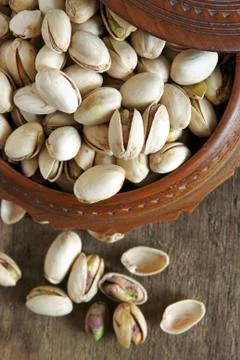 Pistachio nuts Stock Photos