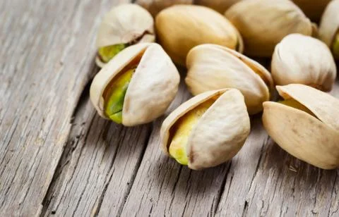 Pistachio nuts Stock Photos