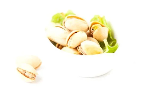 Pistachio nuts Stock Photos