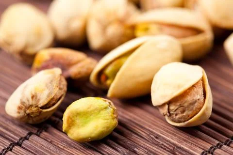 Pistachio nuts Stock Photos