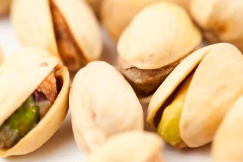 Pistachio nuts Stock Photos