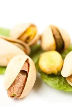 Pistachio nuts Stock Photos