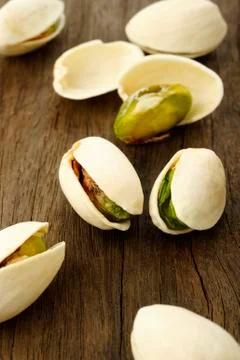Pistachio nuts Stock Photos