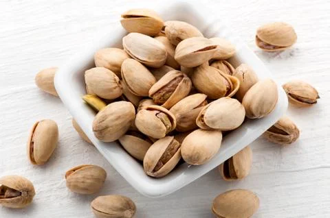 Pistachio nuts Stock Photos