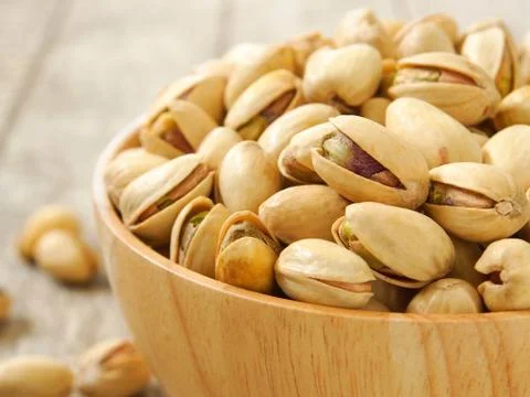 Pistachio nuts Stock Photos