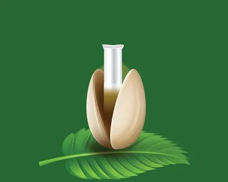 Pistachio poster Stock Illustration