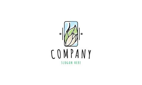 Pistachio vector logo image Stock Illustration