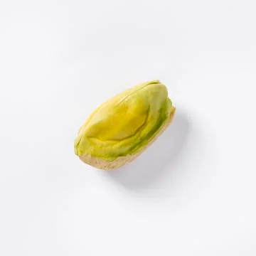 Pistachio on white background Stock Photos