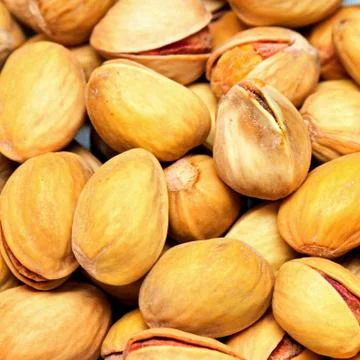 Pistachios background Stock Photos