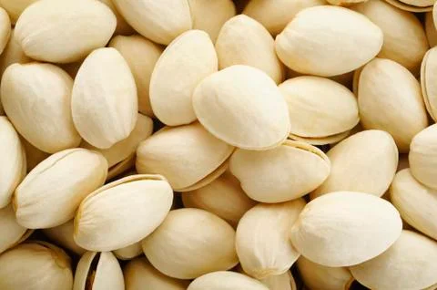Pistachios background Stock Photos
