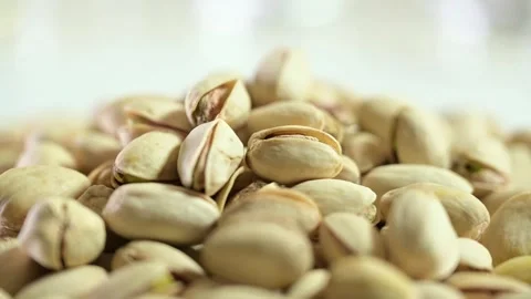 Pistachios bunch close up Video stock 310303295