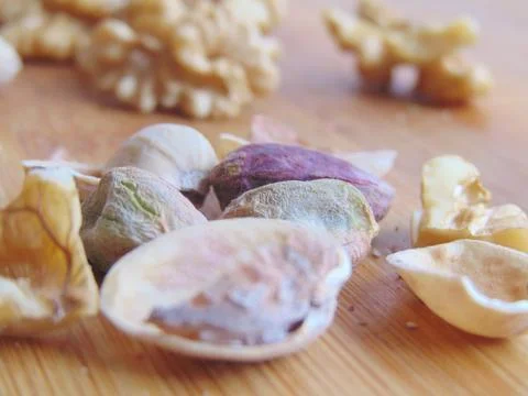 Pistachios. Foto stock