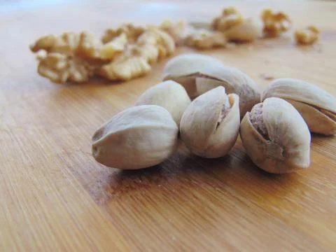 Pistachios. Foto stock