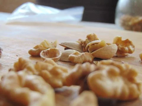 Pistachios. Foto stock