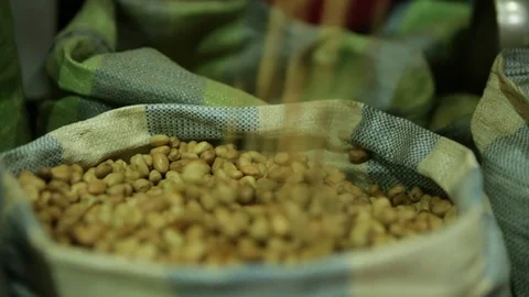 Pistachios Piling up Stock Footage 102178264