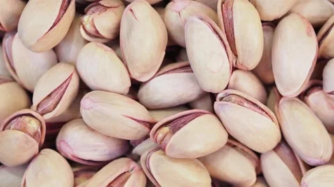 Pistachios ready for snacking and cooking in a kitchen setting Stock Footage 345625013