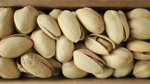 Pistachios in shell Stock Footage 335836529