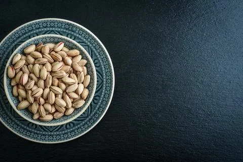 Pistachios in shell Stock Photos