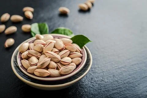 Pistachios in shell Stock Photos