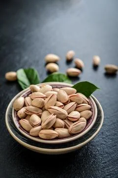 Pistachios in shell Stock Photos