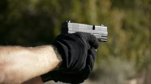 Pistol  Stock Footage 838859