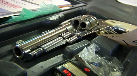 Pistol Stock-Footage 881557