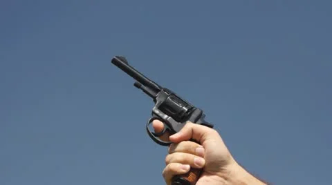 Pistol shot Stock Footage 10918041