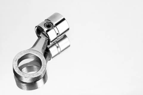 Piston on a bright surface Stock Photos