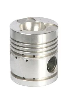 The piston of the engine The image of the piston of the engine and the dis... Stock Photos