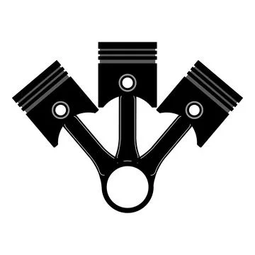 Piston icon Stock Illustration