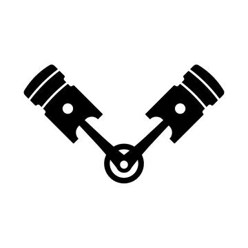 Piston icon vector Stock Illustration