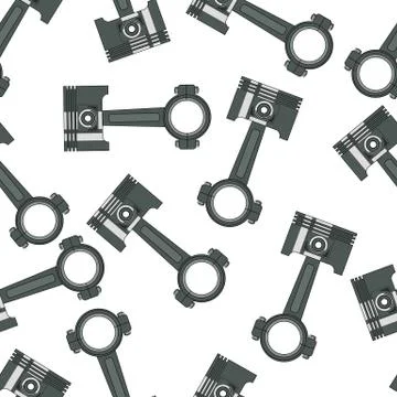Piston seamless Stock Illustration