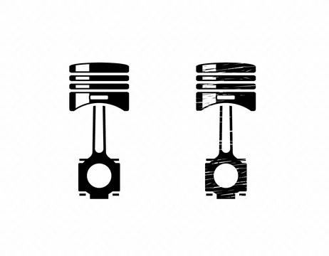 Piston vector icon Stock Illustration