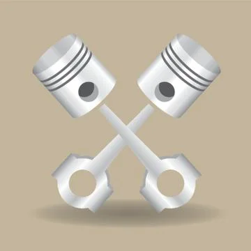 Pistons Stock-Illustration