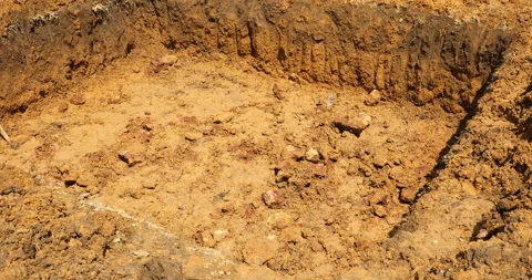 Pit at Construction Site Stock Footage 291962490