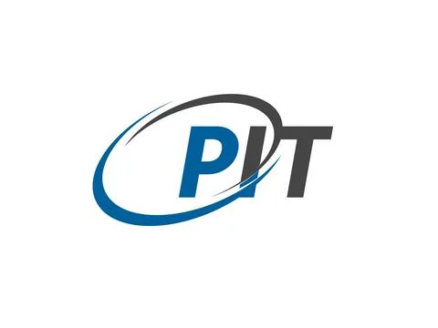 PIT creative logo design vector illustration Stock Illustration