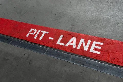Pit lane Stock Photos