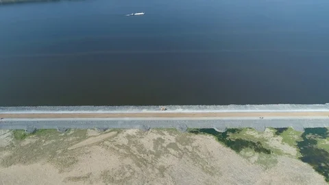 Pit on open-pit mining of minerals in Russia, Siberia Video stock 103425193