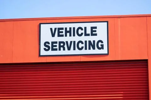 Pit Stop auto mechanics store Stock Photos